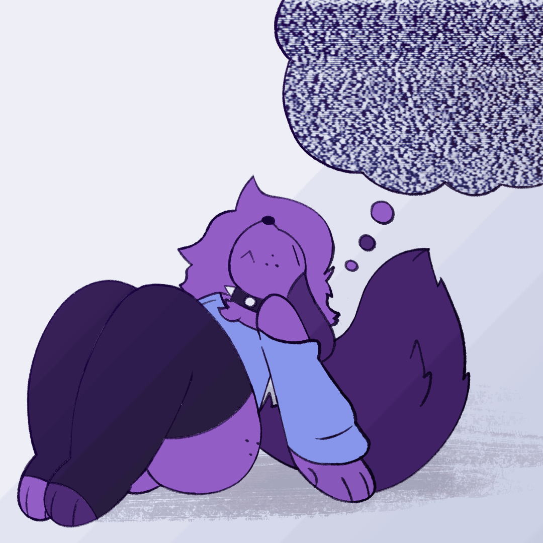 My sona thinking too much.